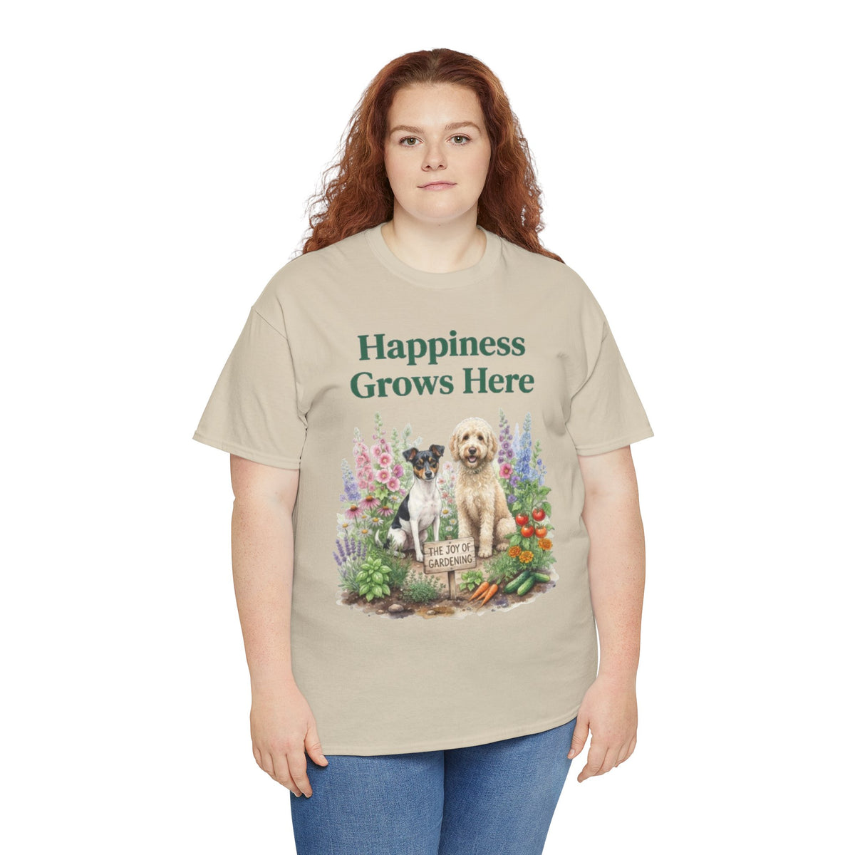 Happiness Grows Here Unisex T-Shirt