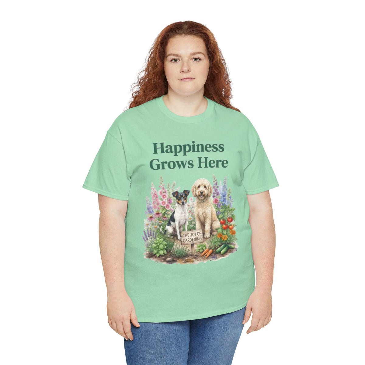 Happiness Grows Here Unisex T-Shirt