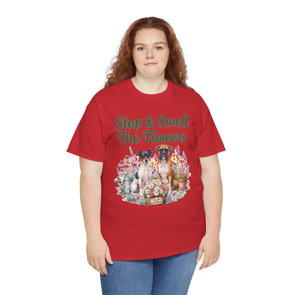 Stop & Smell The Flowers Unisex T-Shirt