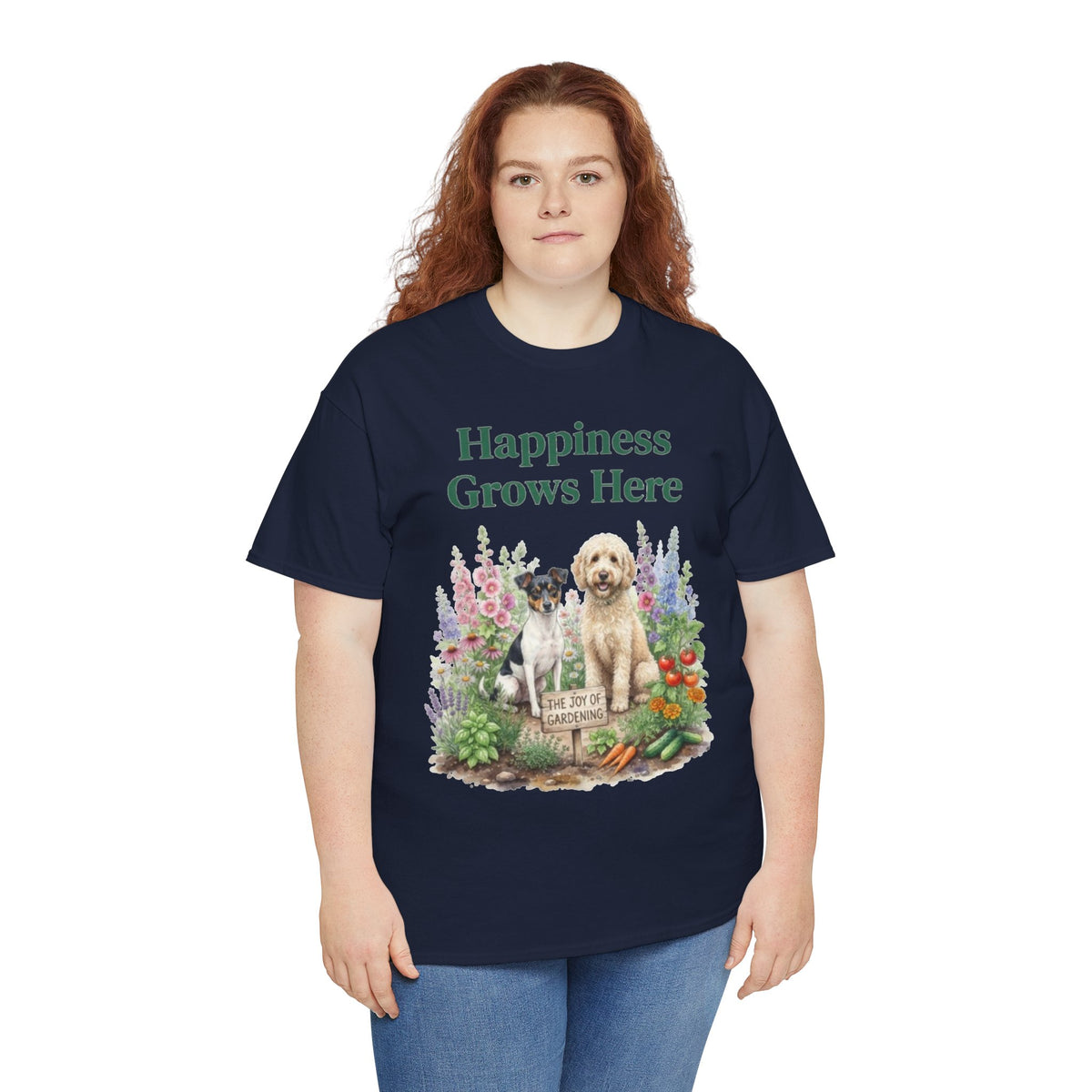 Happiness Grows Here Unisex T-Shirt