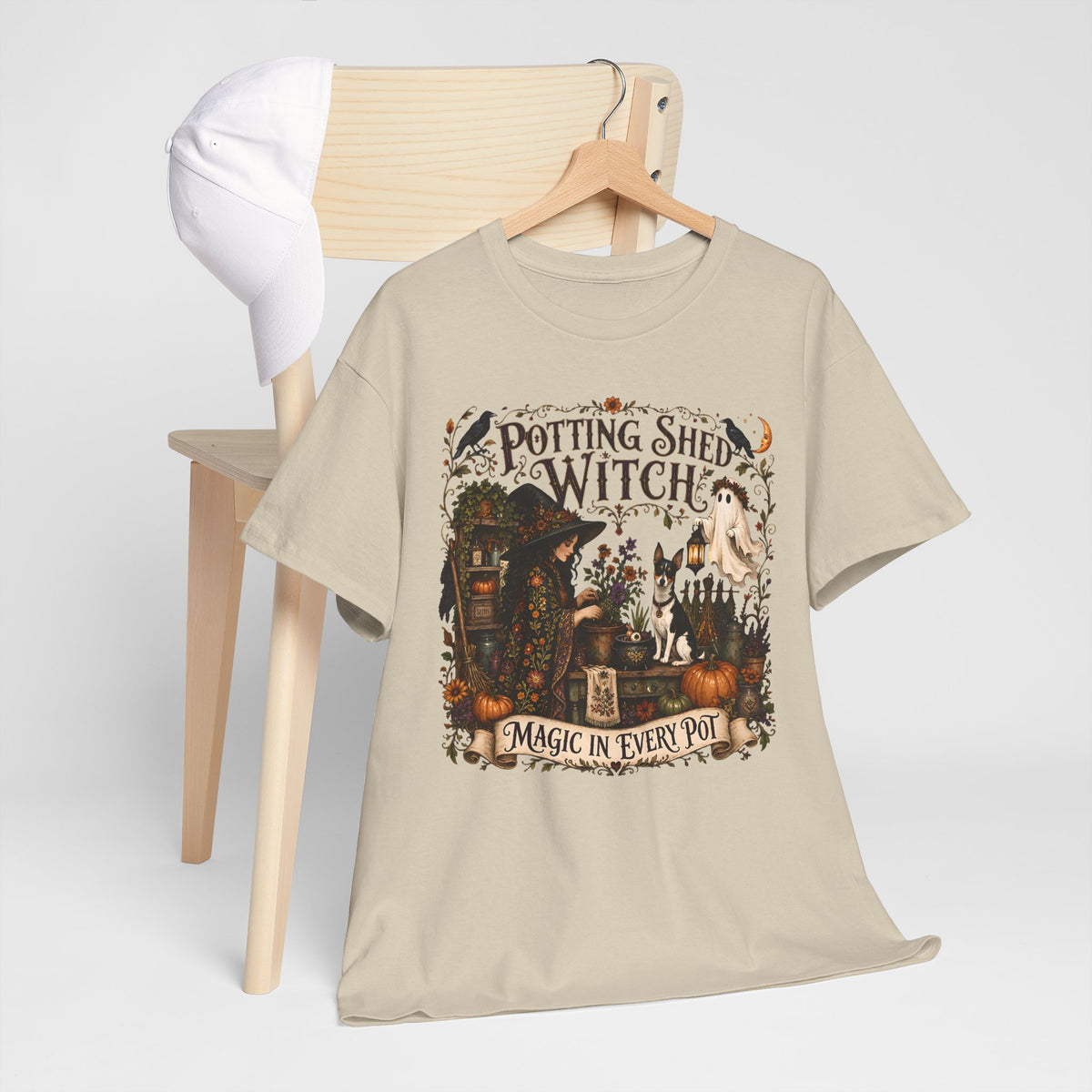 Potting Shed Witch Magic In Every Pot Unisex T-Shirt