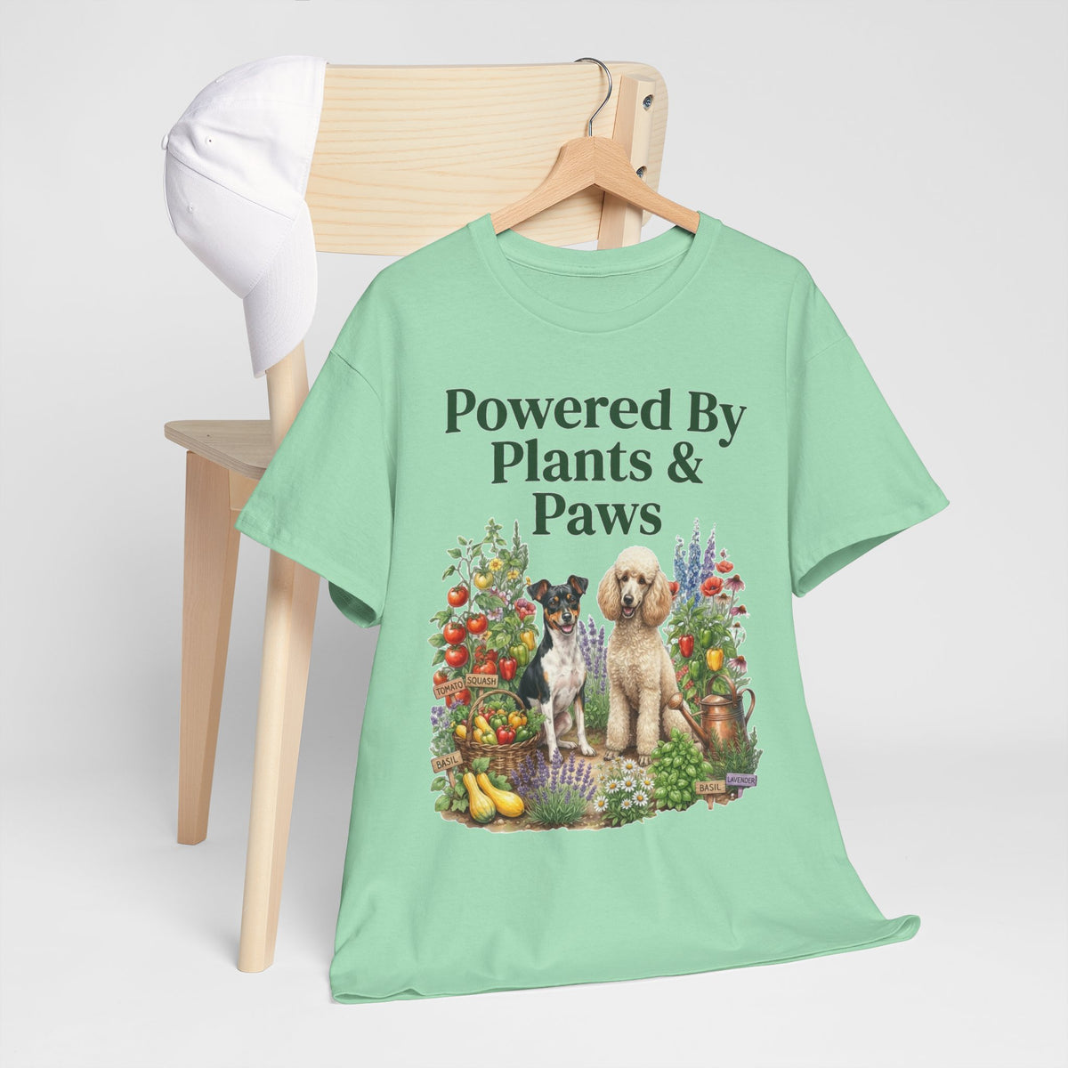 Powered By Plants & Paws Unisex T-Shirt