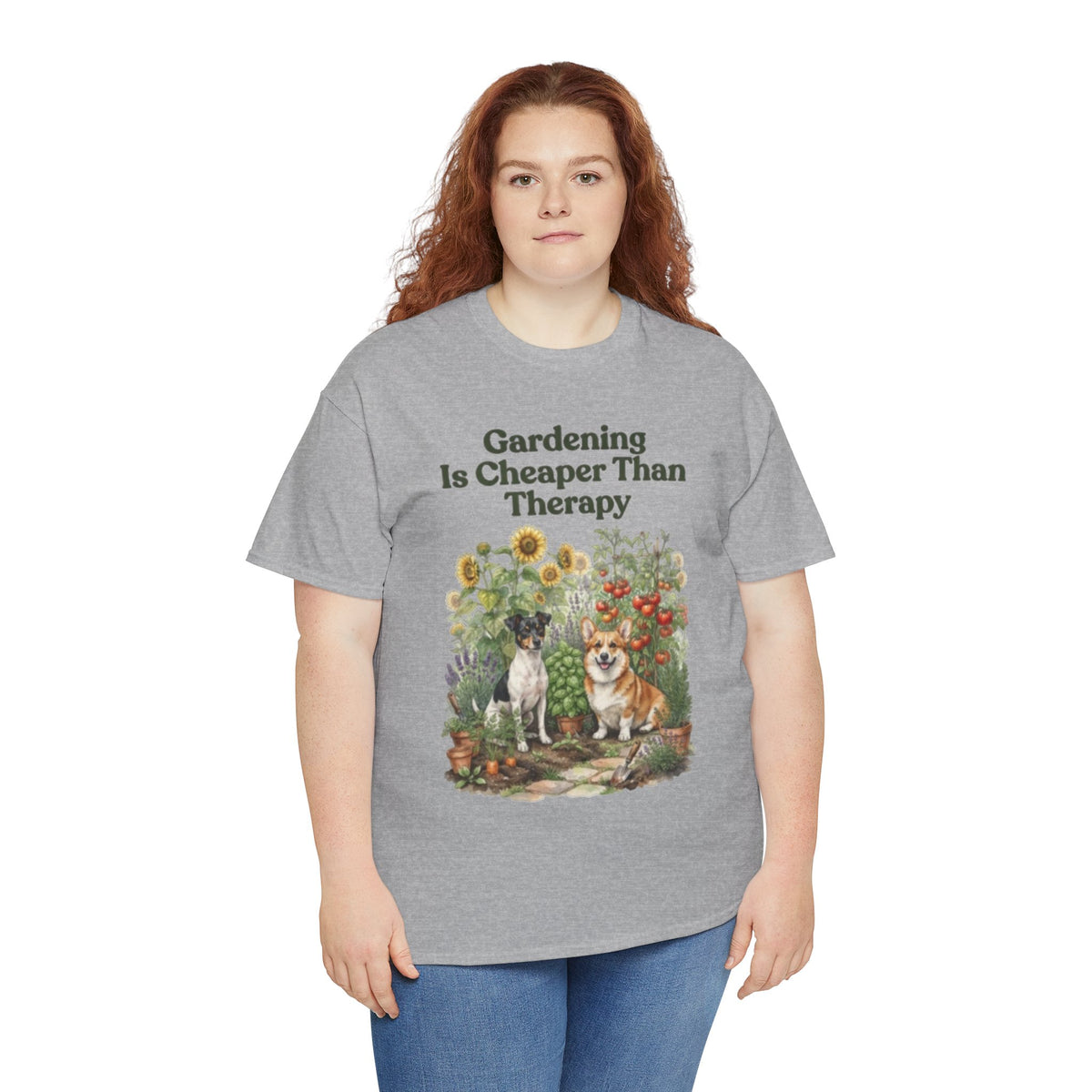 Gardening Is Cheaper Than Therapy Unisex T-Shirt