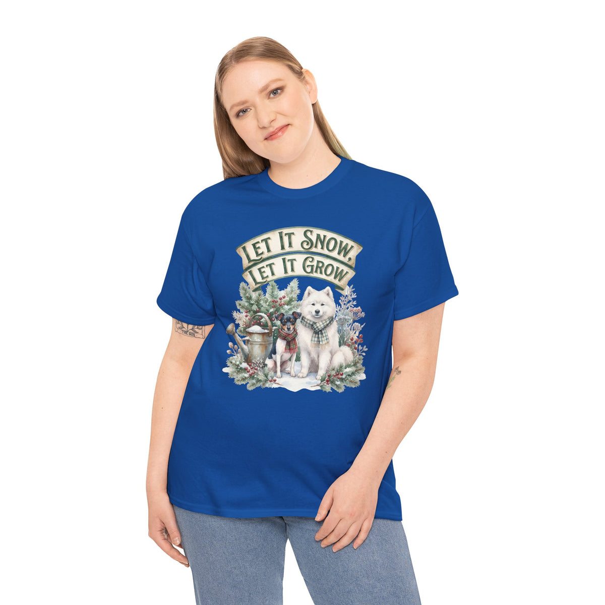 Let It Snow Let It Grow Unisex T-Shirt