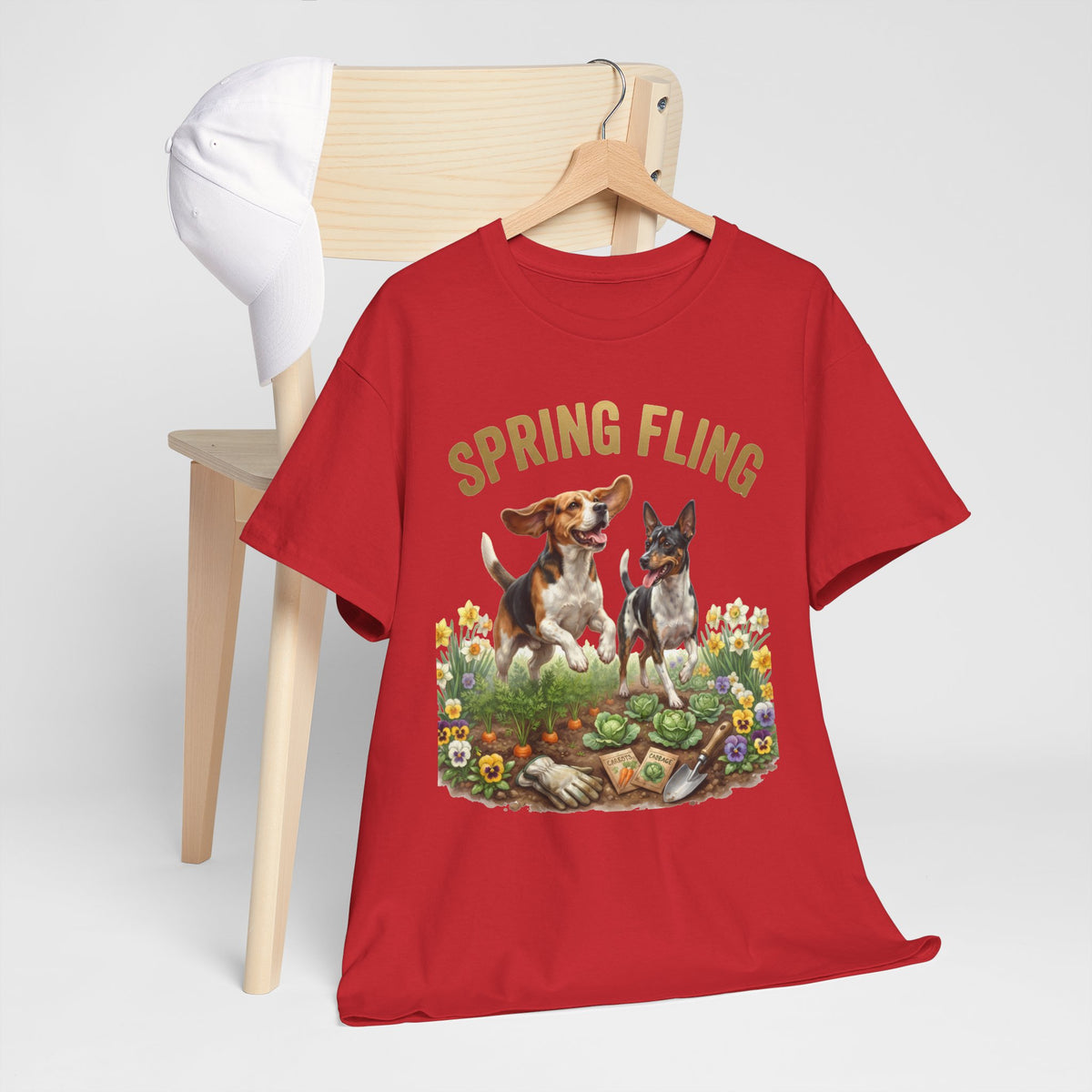 Spring Fling Beagle & Rat Terrier Unisex T-Shirt
