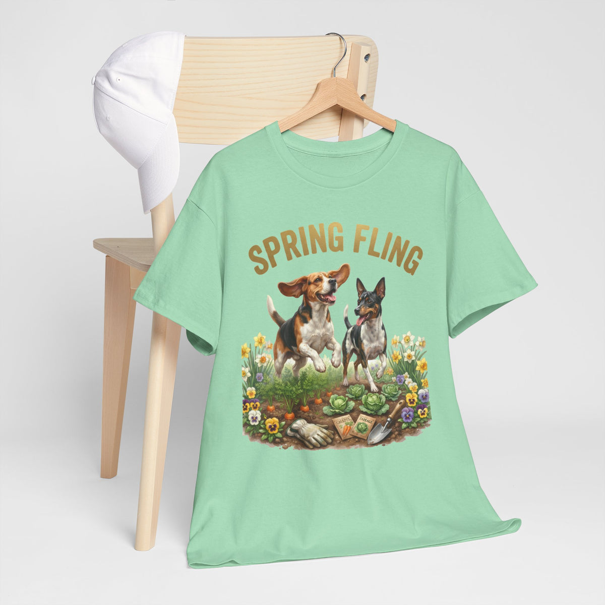 Spring Fling Beagle & Rat Terrier Unisex T-Shirt