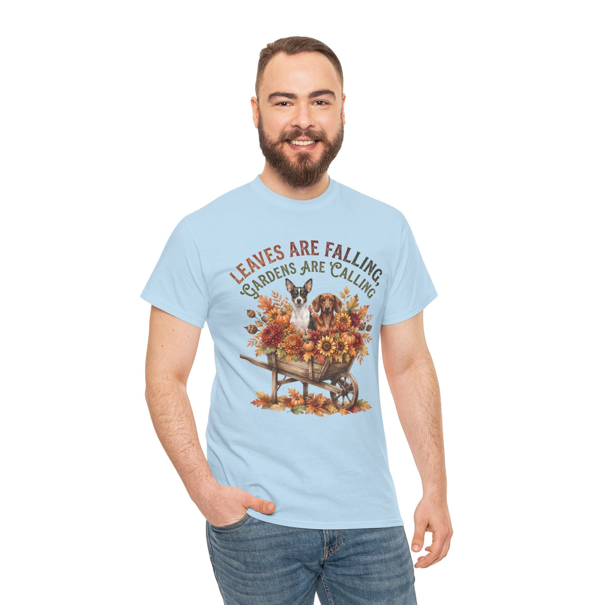 Leaves Are Falling Gardens Are Calling Unisex T-Shirt