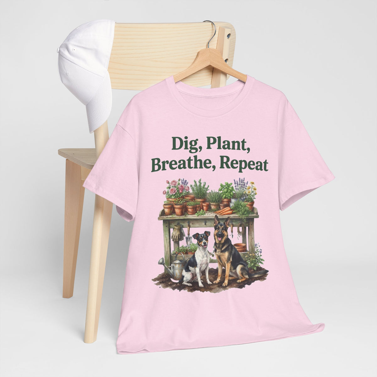 Dig, Plant, Breathe, Repeat Unisex T-Shirt