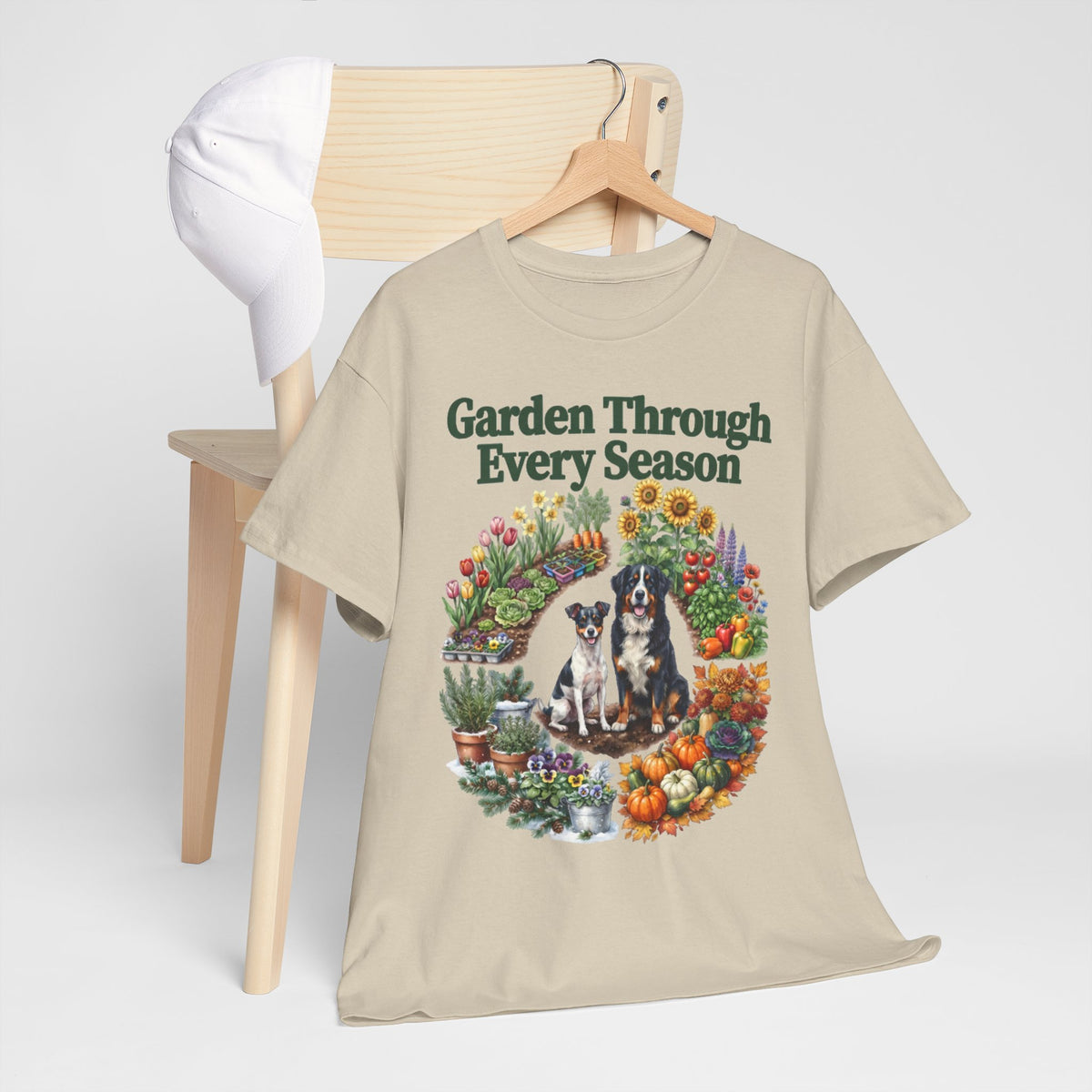 Garden Through Every Season Unisex T-Shirt