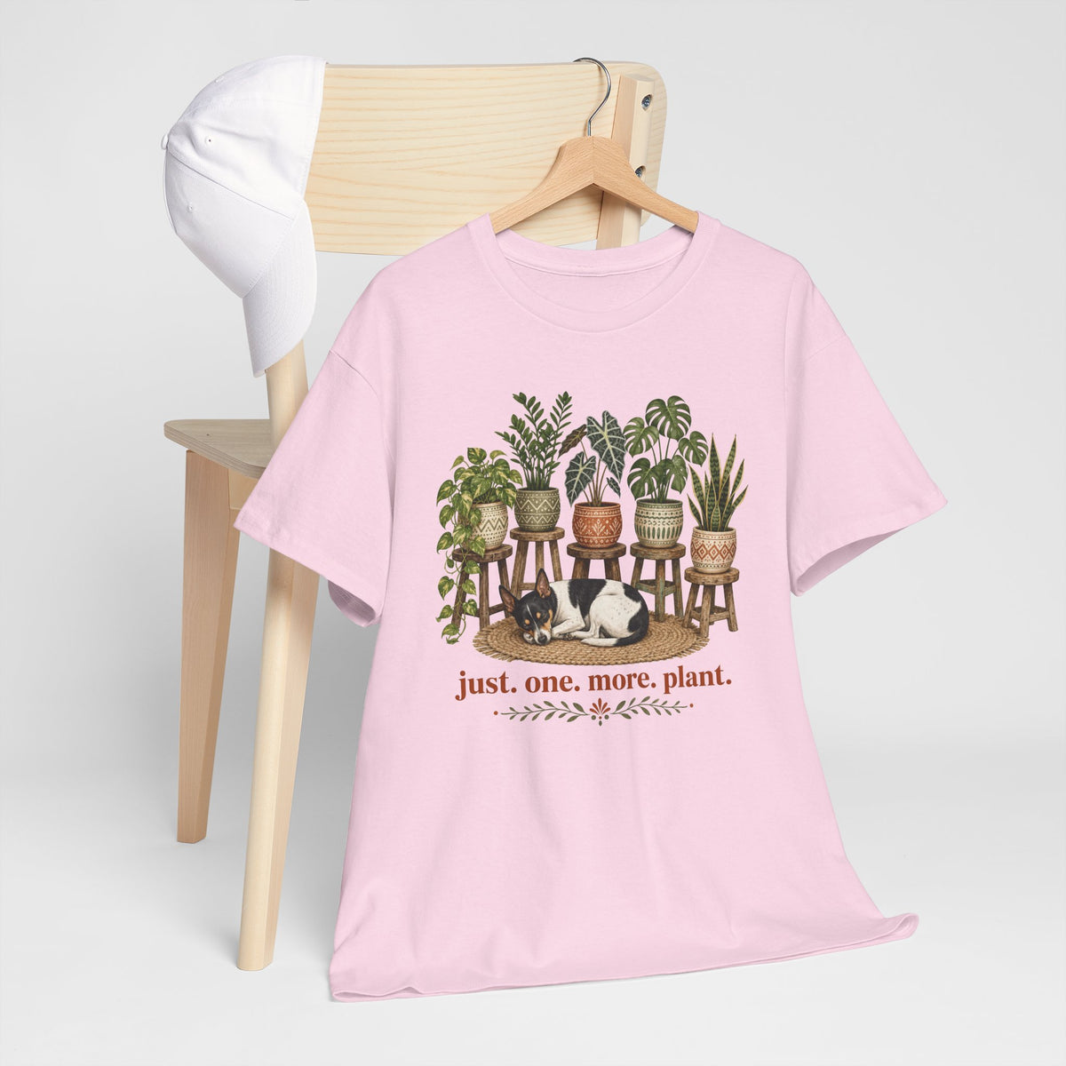 Just. One. More. Plant. Unisex T-Shirt Rat Terrier