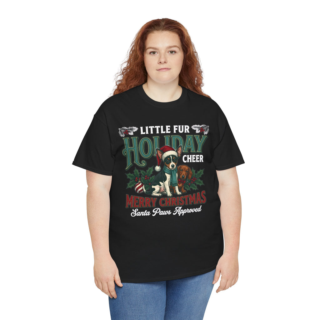 Little Fur Holiday Cheer Unisex T-Shirt