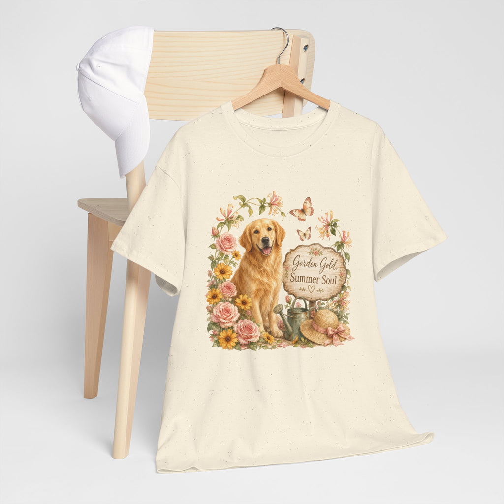 Garden Gold Summer Soul / Floral Dog Shirt
