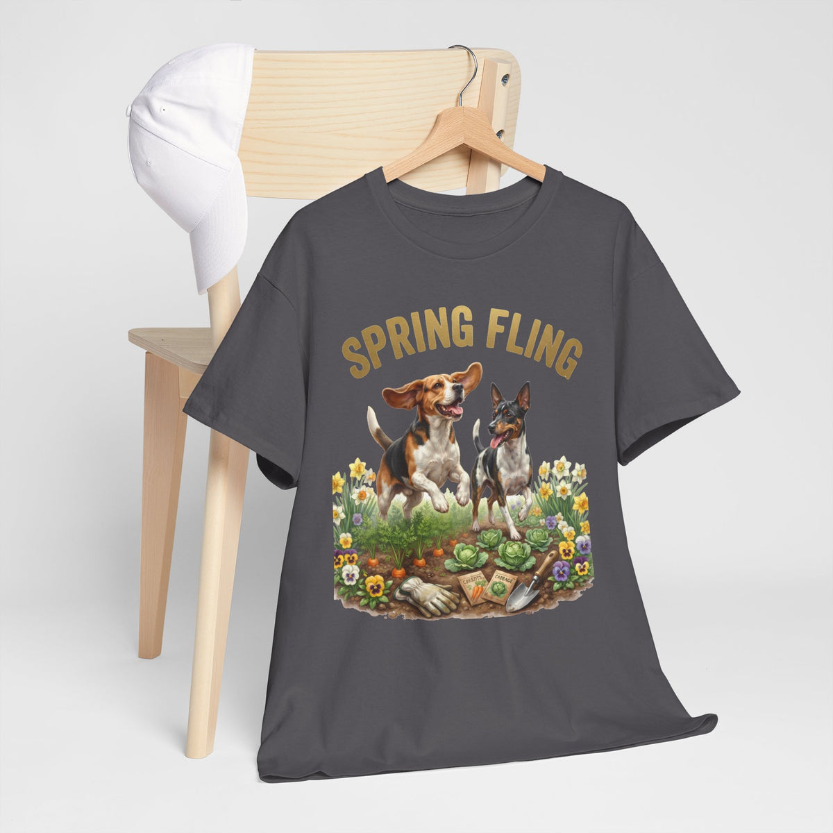 Spring Fling Beagle & Rat Terrier Unisex T-Shirt