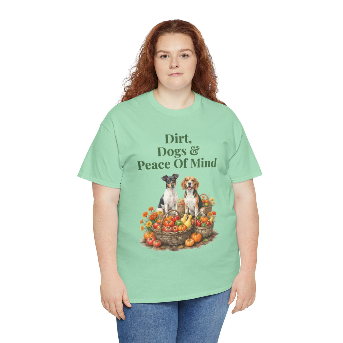 Dirt, Dogs & Peace Of Mind Unisex T-Shirt