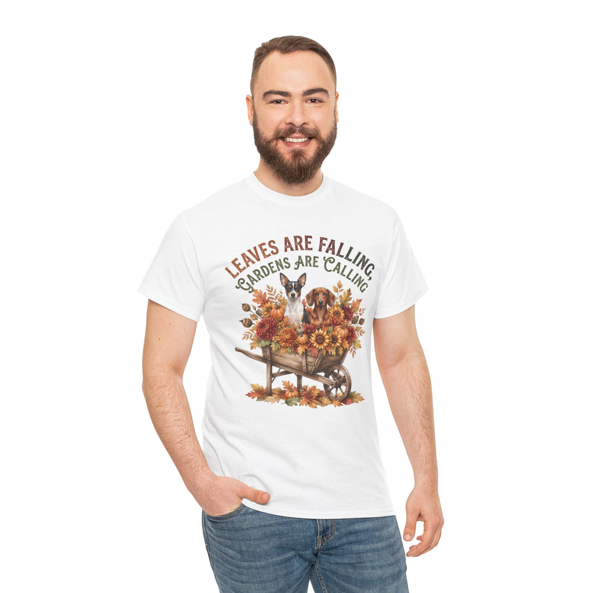 Leaves Are Falling Gardens Are Calling Unisex T-Shirt