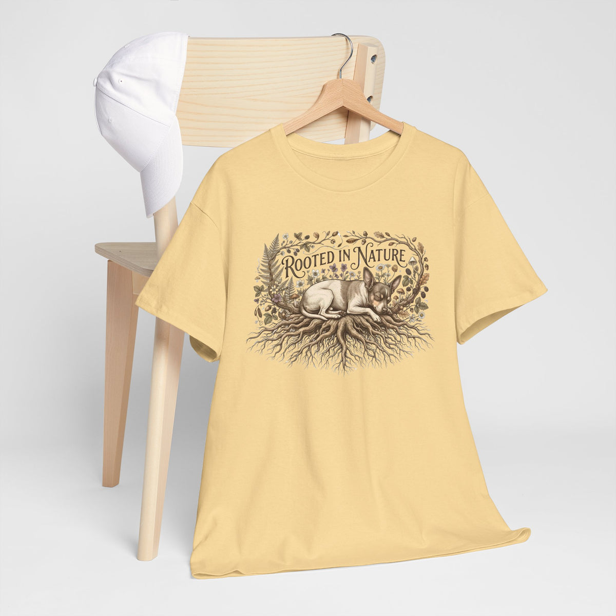 Rooted in Nature T-Shirt — Rat Terrier Graphic Tee