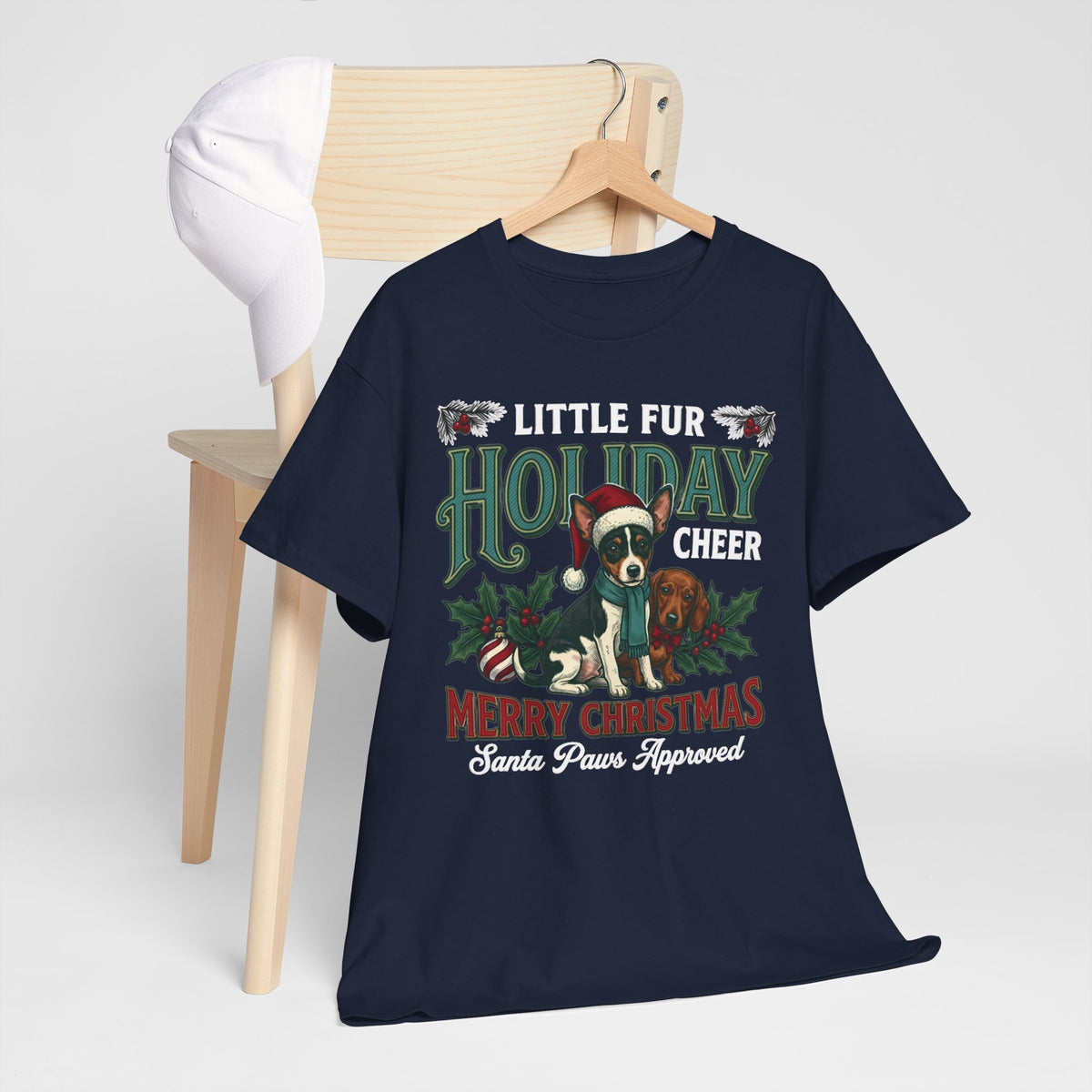 Little Fur Holiday Cheer Unisex T-Shirt
