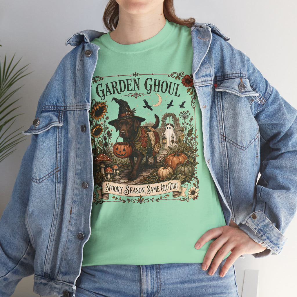 Garden Ghoul Spooky Season Same Old Dog Unisex T-Shirt