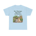 My Therapy Has Fur & Flowers Unisex T-Shirt