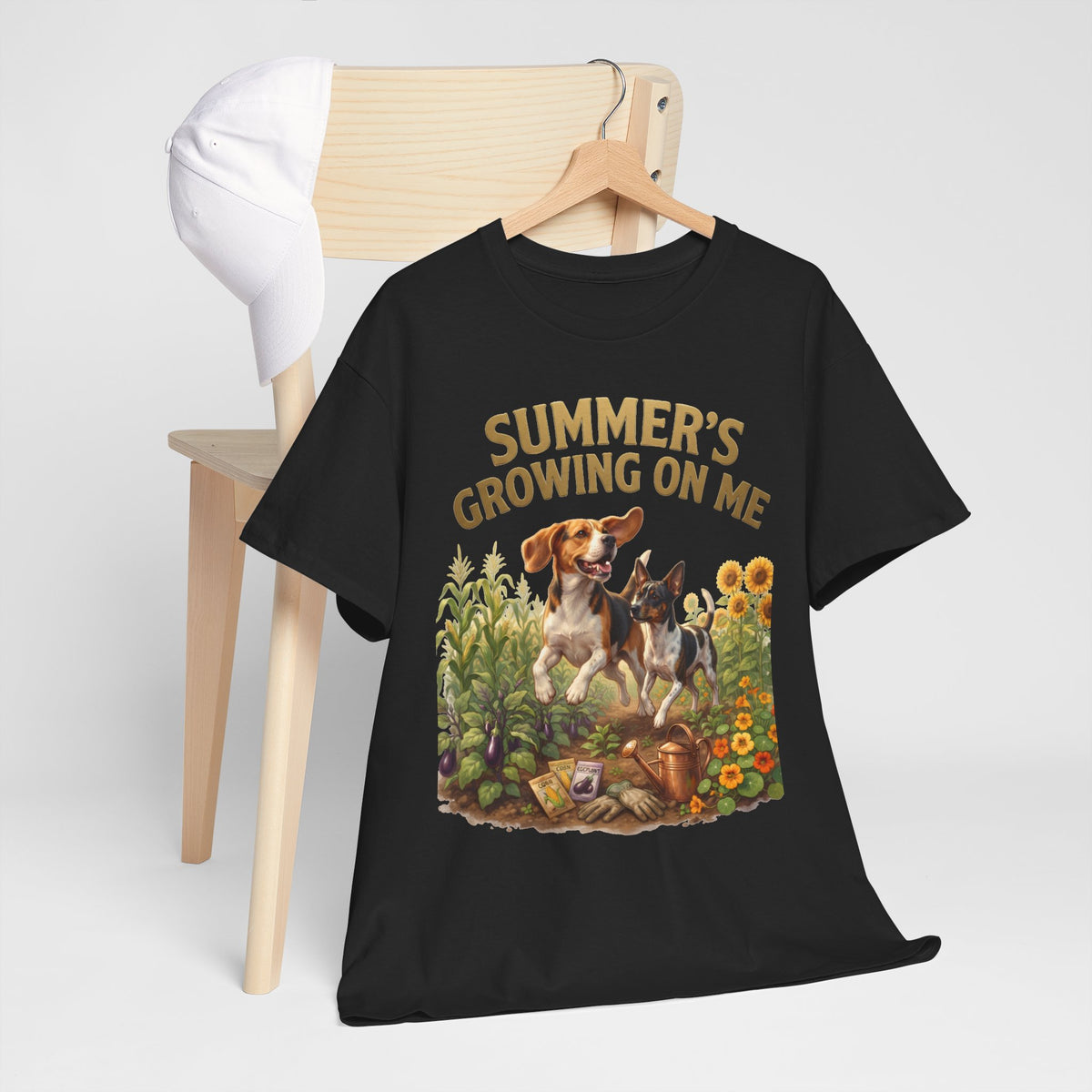 Summer's Growing on Me Beagle & Rat Terrier Unisex T-Shirt