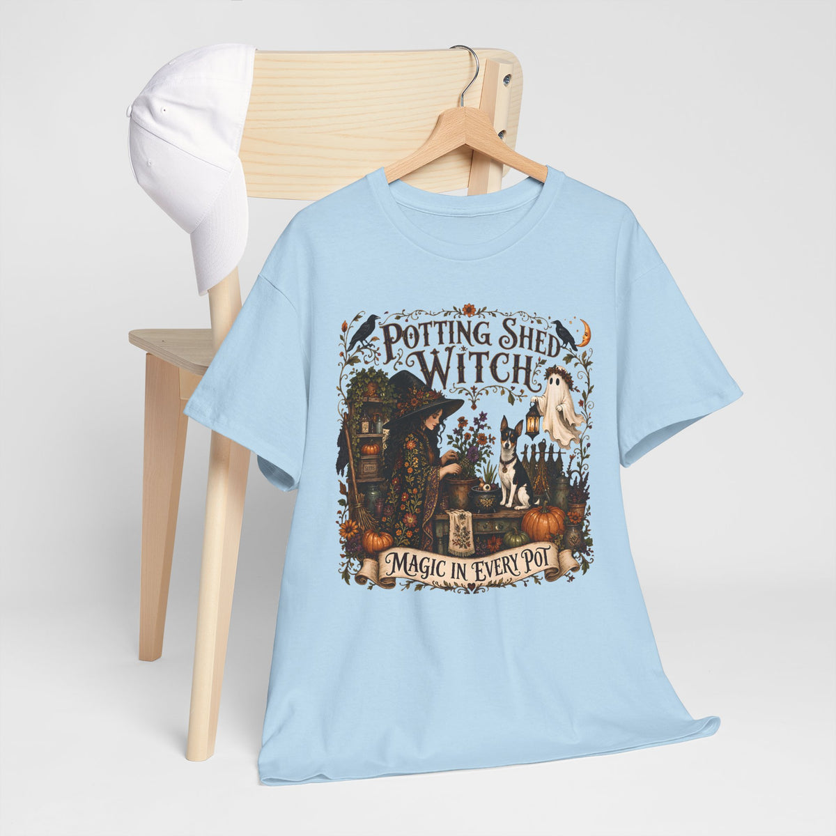 Potting Shed Witch Magic In Every Pot Unisex T-Shirt