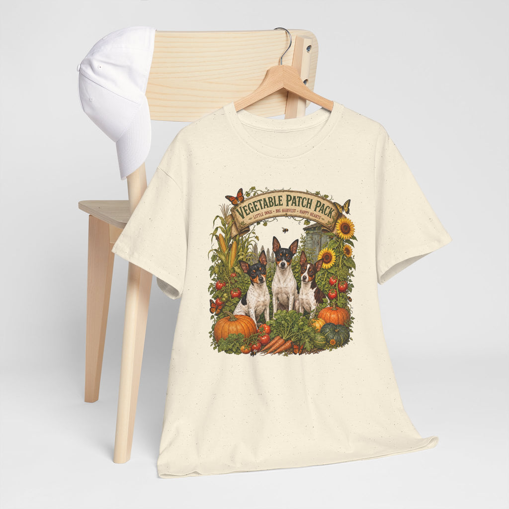 "Vegetable Patch Pack" Rat Terrier Tee