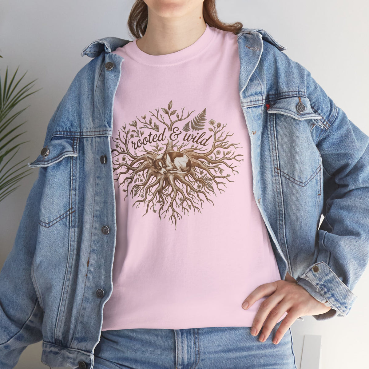 Rooted & Wild Tee — Inspirational Nature T-Shirt