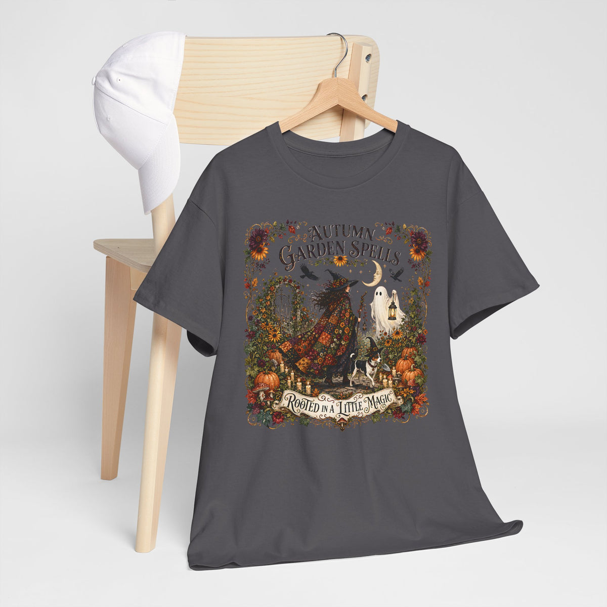 Autumn Garden Spells Rooted In A Little Magic Unisex T-Shirt