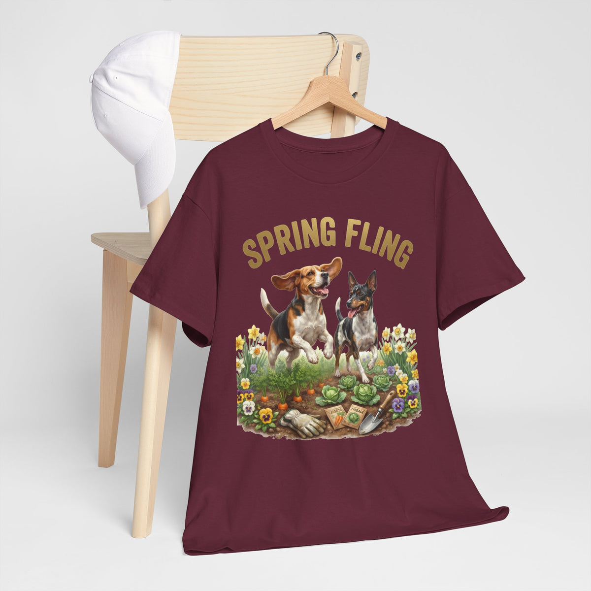 Spring Fling Beagle & Rat Terrier Unisex T-Shirt