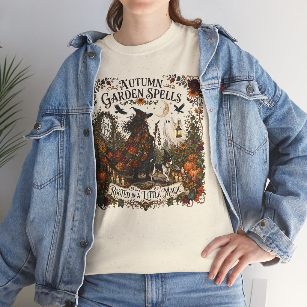 Autumn Garden Spells Rooted In A Little Magic Unisex T-Shirt