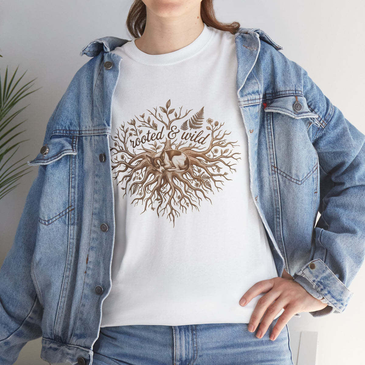 Rooted & Wild Tee — Inspirational Nature T-Shirt