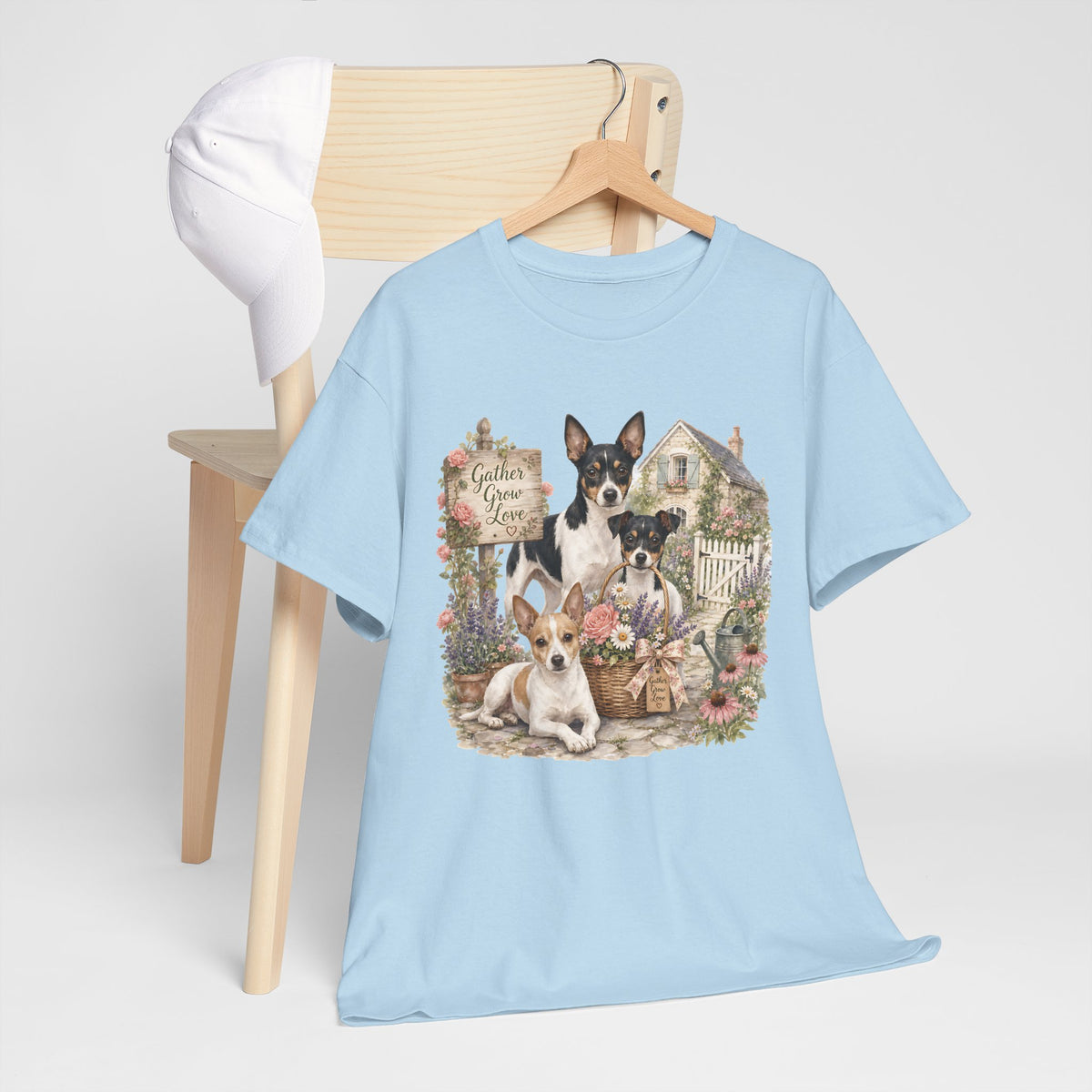 Gather Grow Love Dog Tee