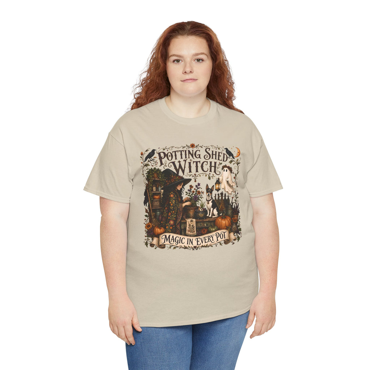 Potting Shed Witch Magic In Every Pot Unisex T-Shirt