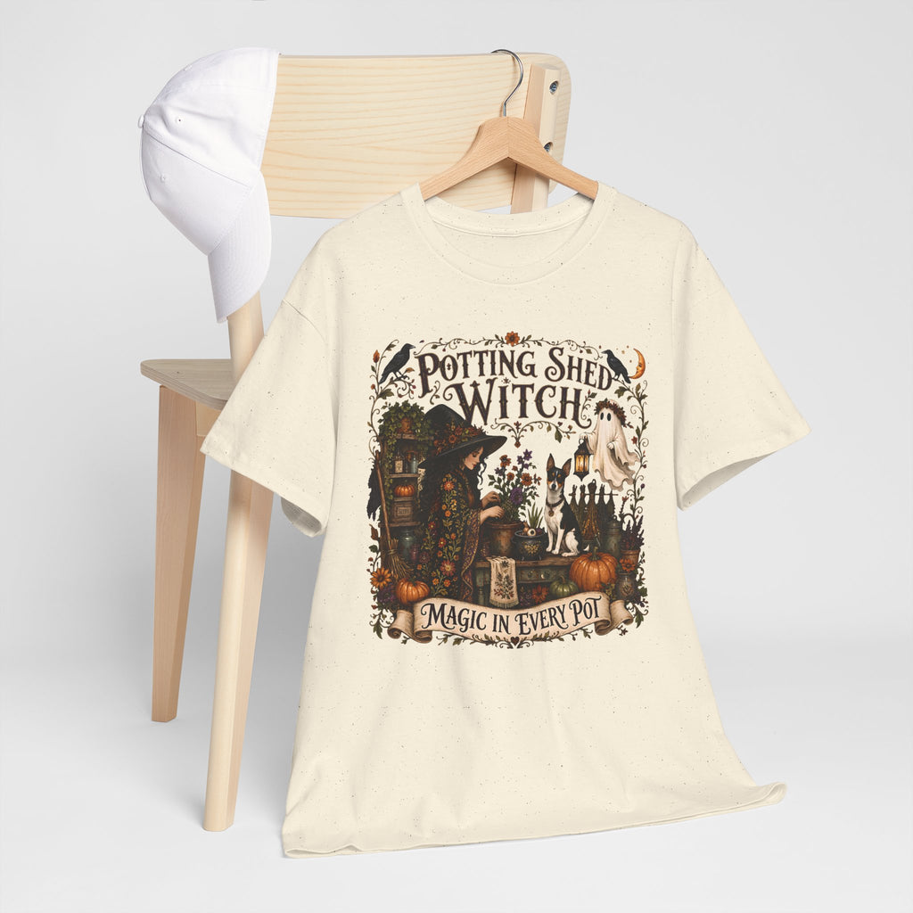 Potting Shed Witch Magic In Every Pot Unisex T-Shirt