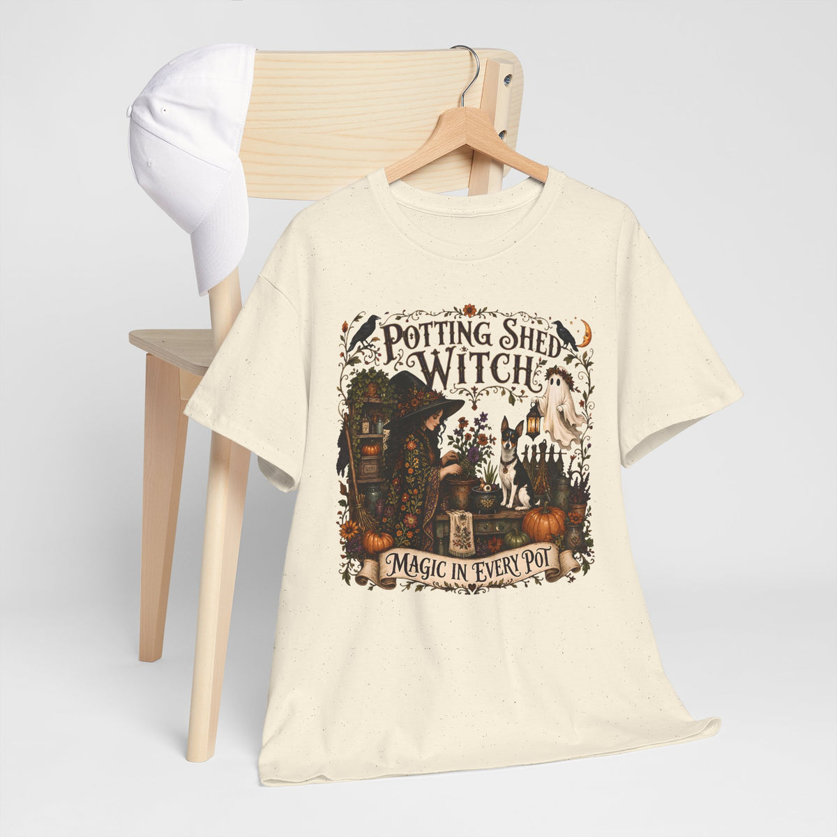 Potting Shed Witch Magic In Every Pot Unisex T-Shirt