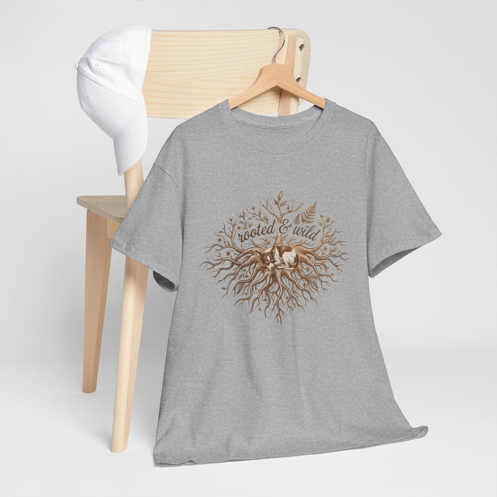 Rooted & Wild Tee — Inspirational Nature T-Shirt