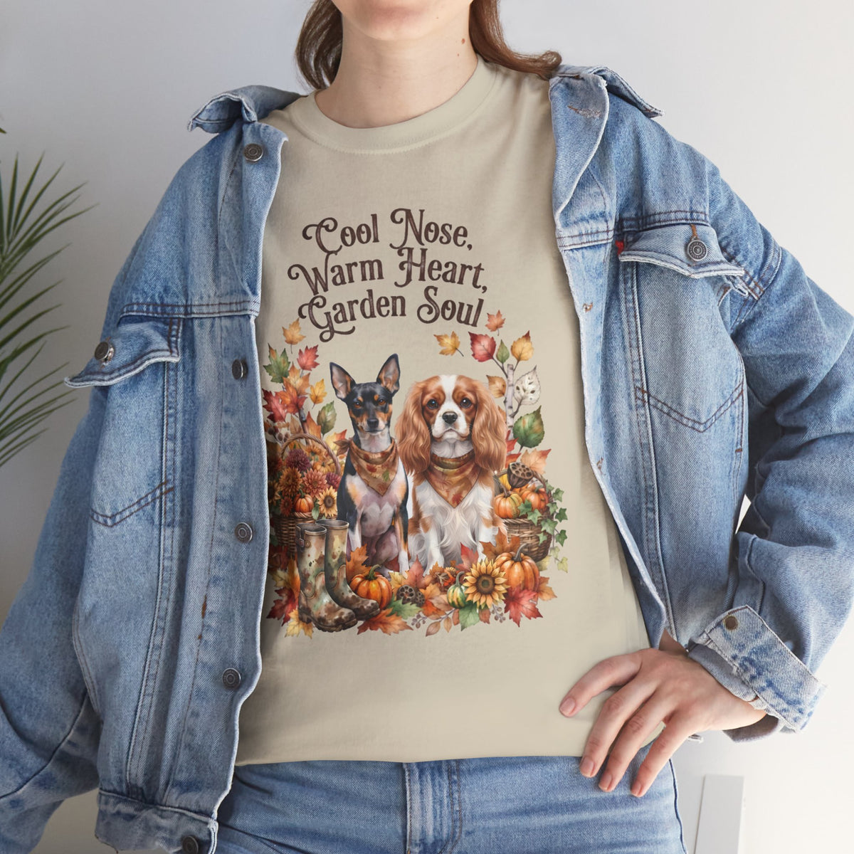 Cool Nose Warm Heart Garden Soul Unisex T-Shirt