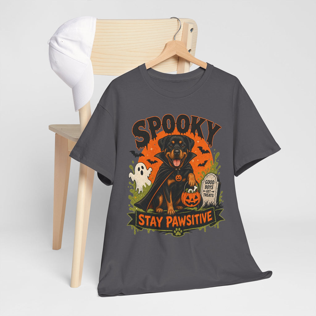 Spooky Stay Pawsitive Unisex T-Shirt