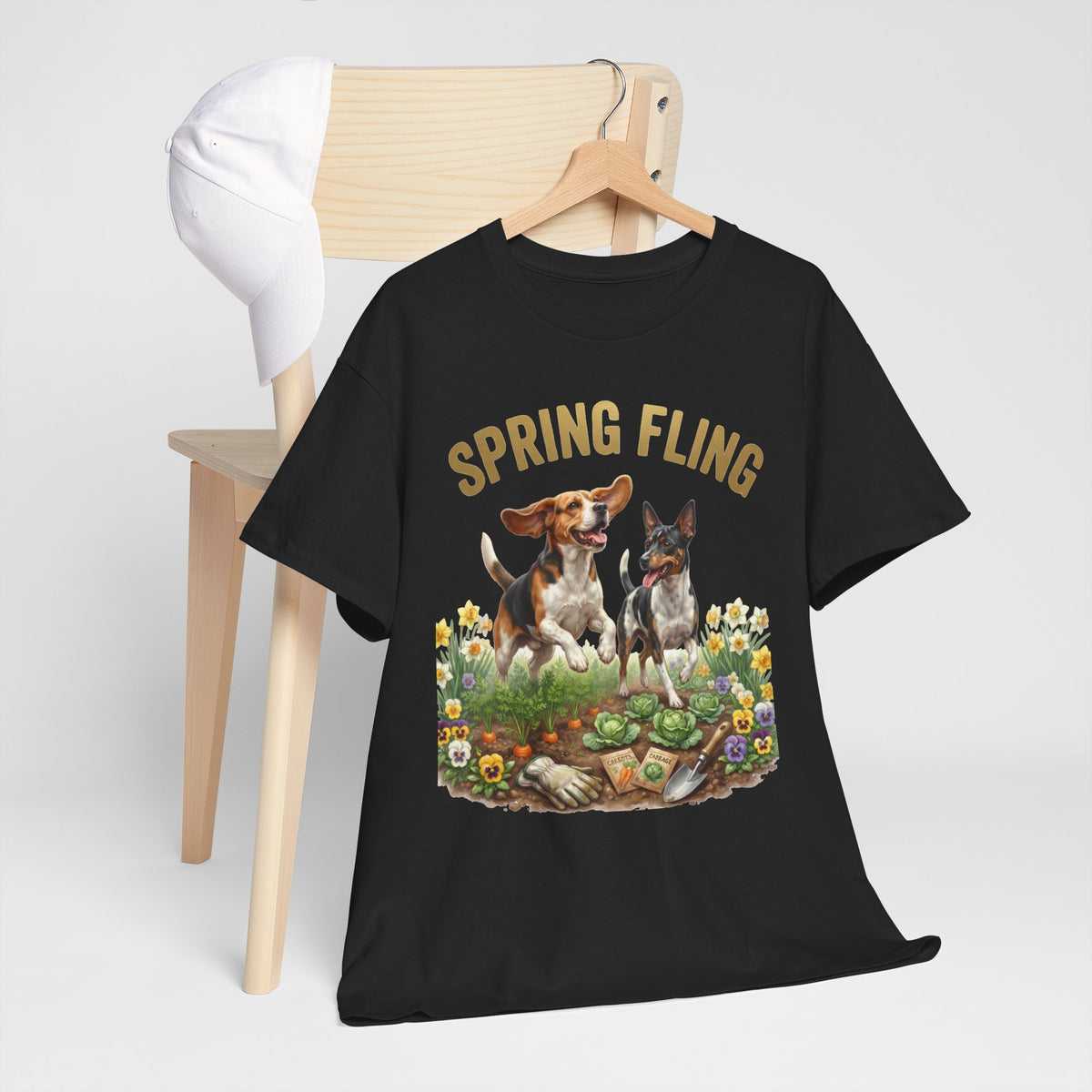 Spring Fling Beagle & Rat Terrier Unisex T-Shirt