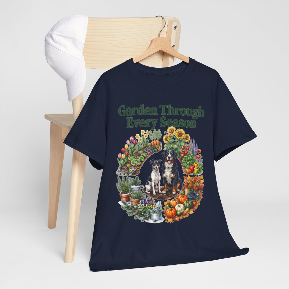 Garden Through Every Season Unisex T-Shirt