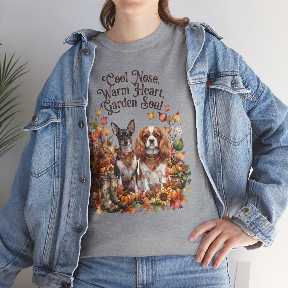 Cool Nose Warm Heart Garden Soul Unisex T-Shirt