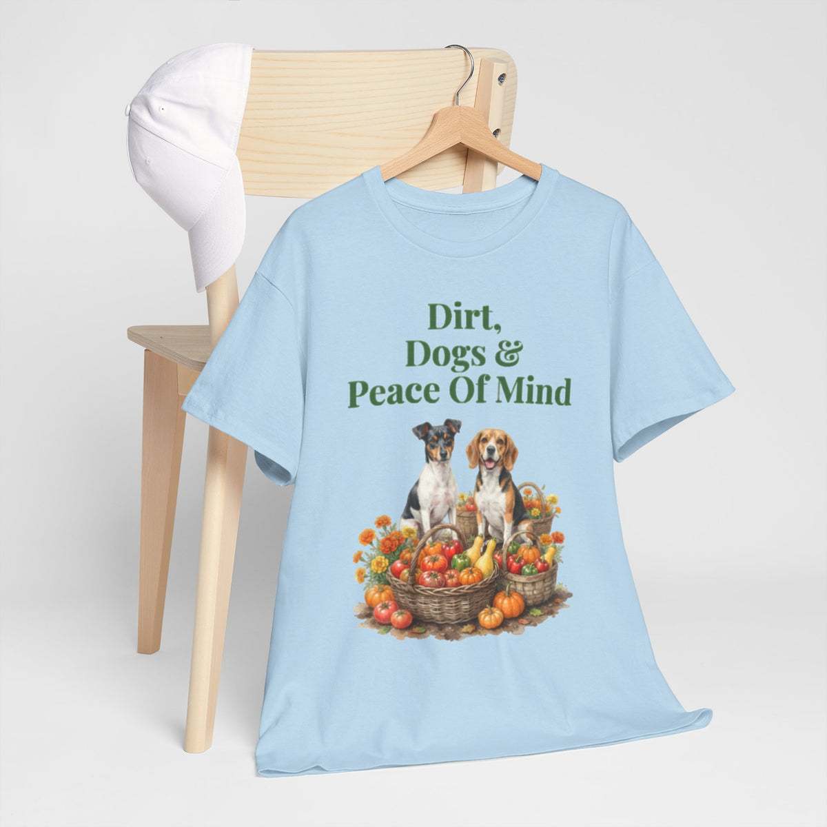 Dirt, Dogs & Peace Of Mind Unisex T-Shirt