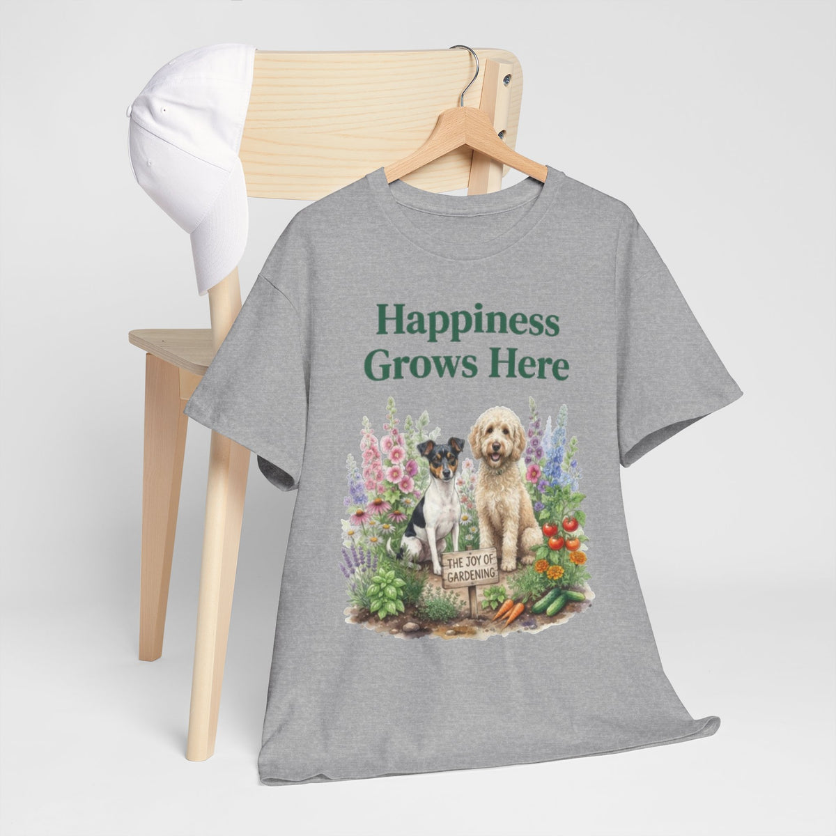 Happiness Grows Here Unisex T-Shirt