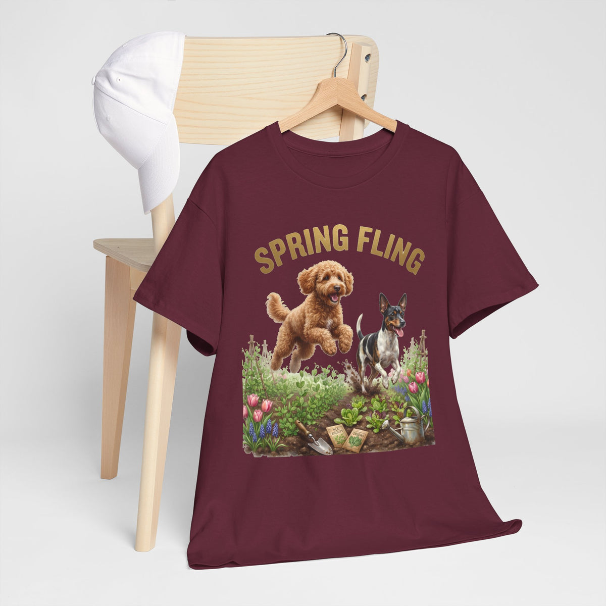 Spring Fling Labradoodle & Rat Terrier Unisex T-Shirt