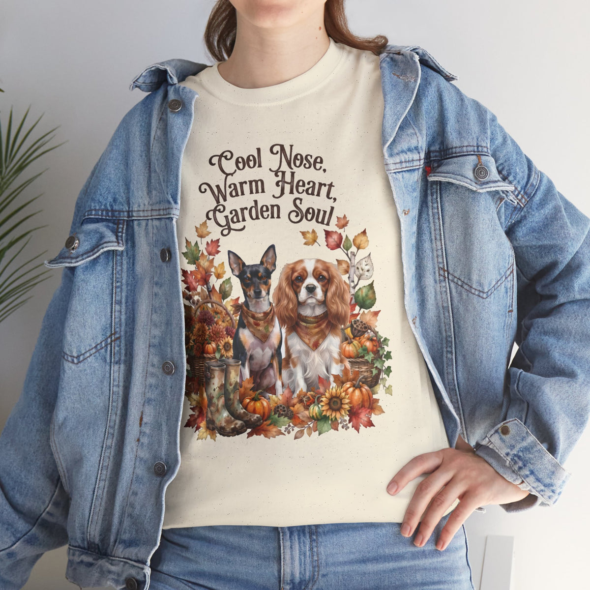 Cool Nose Warm Heart Garden Soul Unisex T-Shirt
