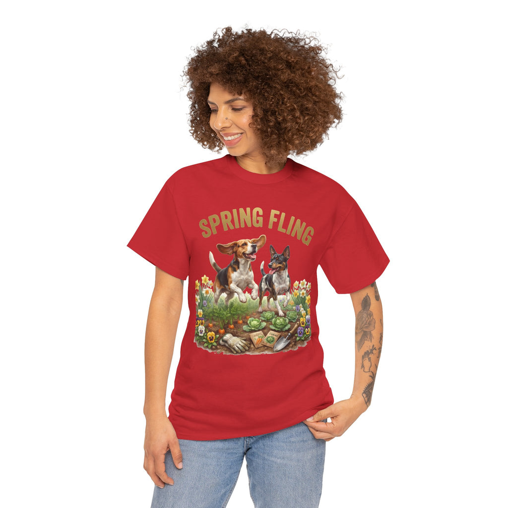 Spring Fling Beagle & Rat Terrier Unisex T-Shirt