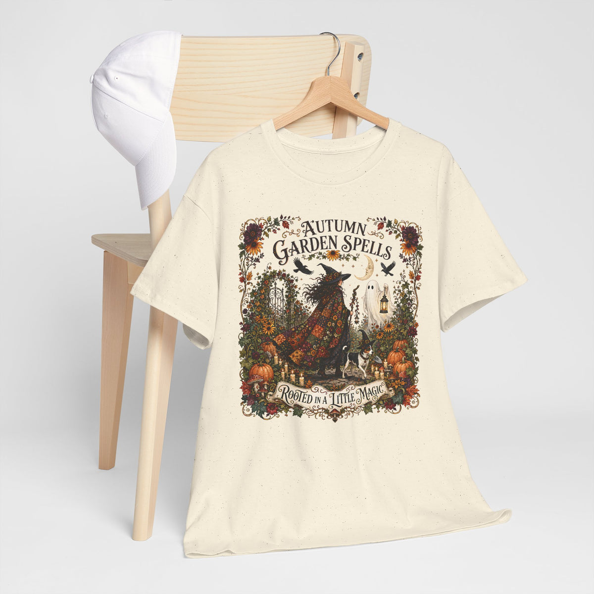 Autumn Garden Spells Rooted In A Little Magic Unisex T-Shirt