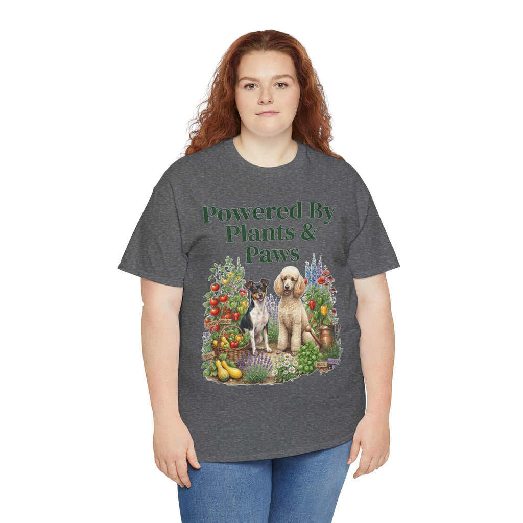 Powered By Plants & Paws Unisex T-Shirt