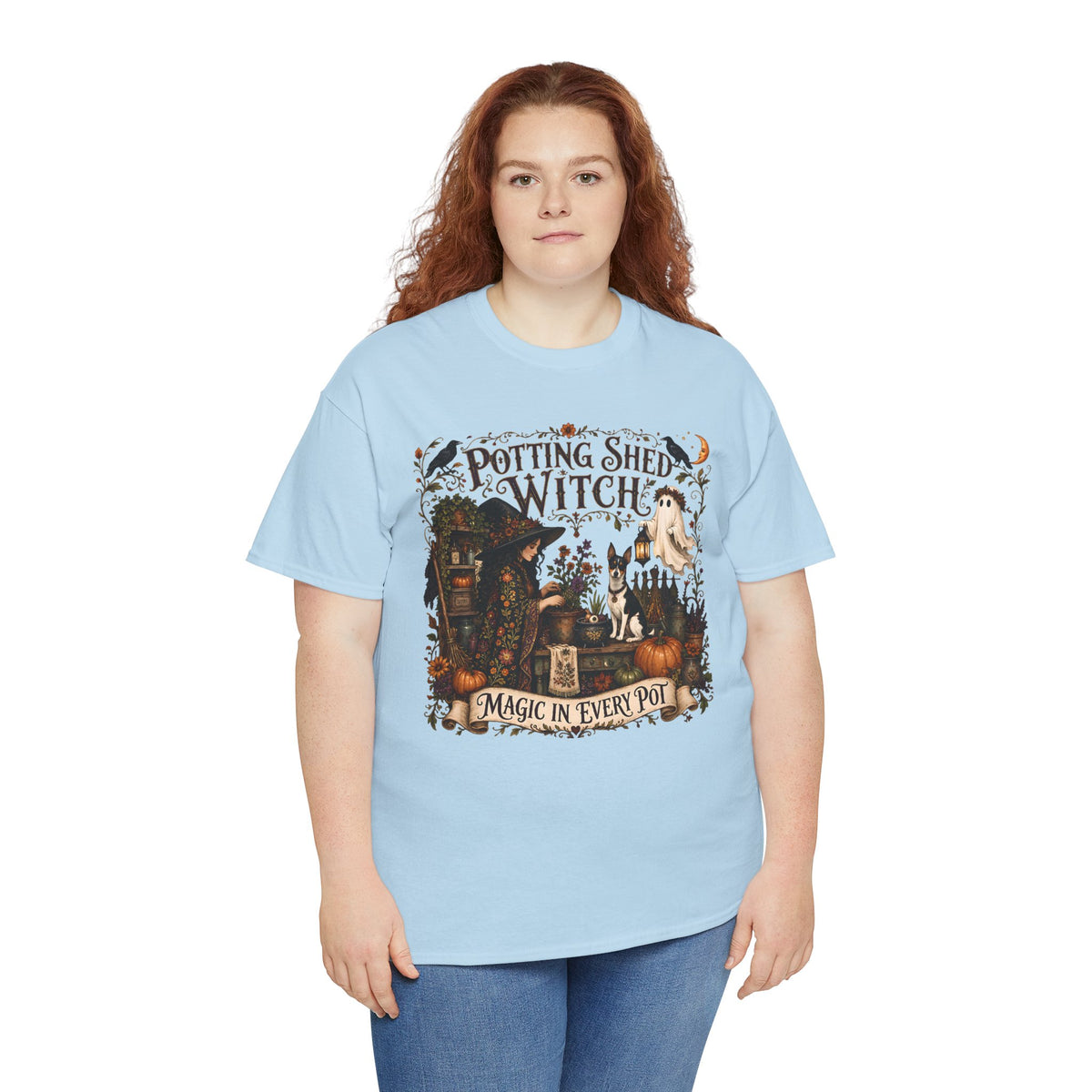 Potting Shed Witch Magic In Every Pot Unisex T-Shirt