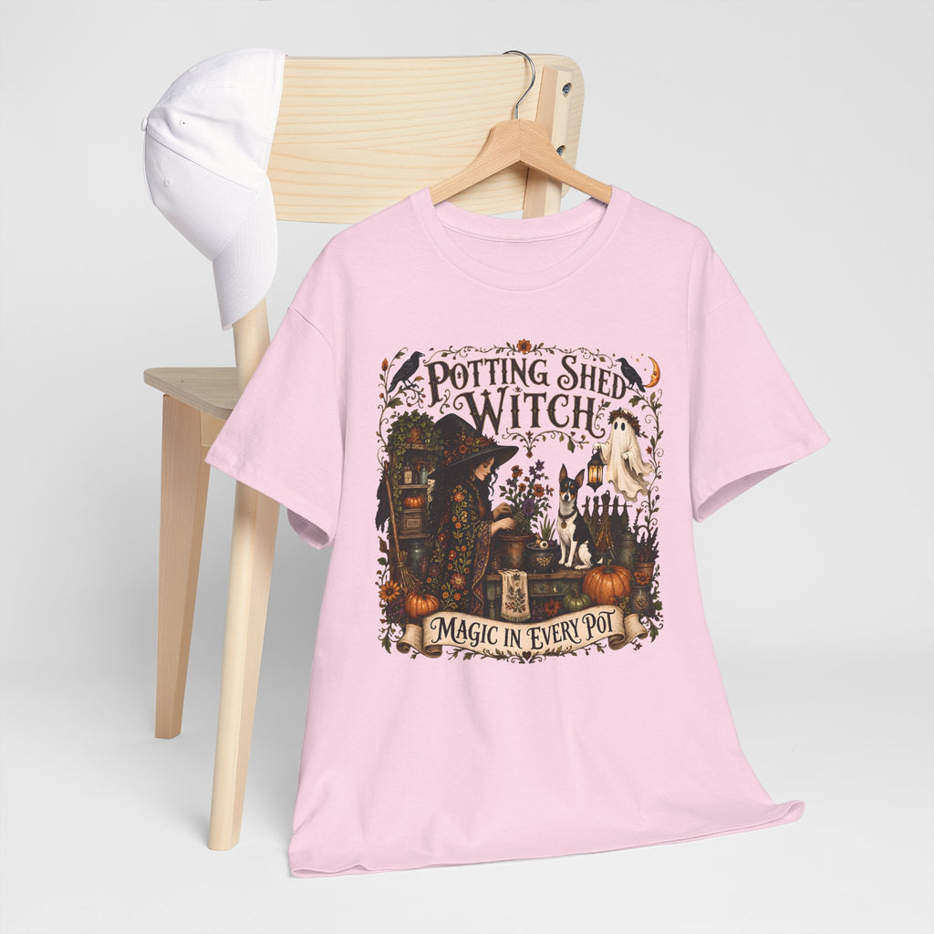 Potting Shed Witch Magic In Every Pot Unisex T-Shirt